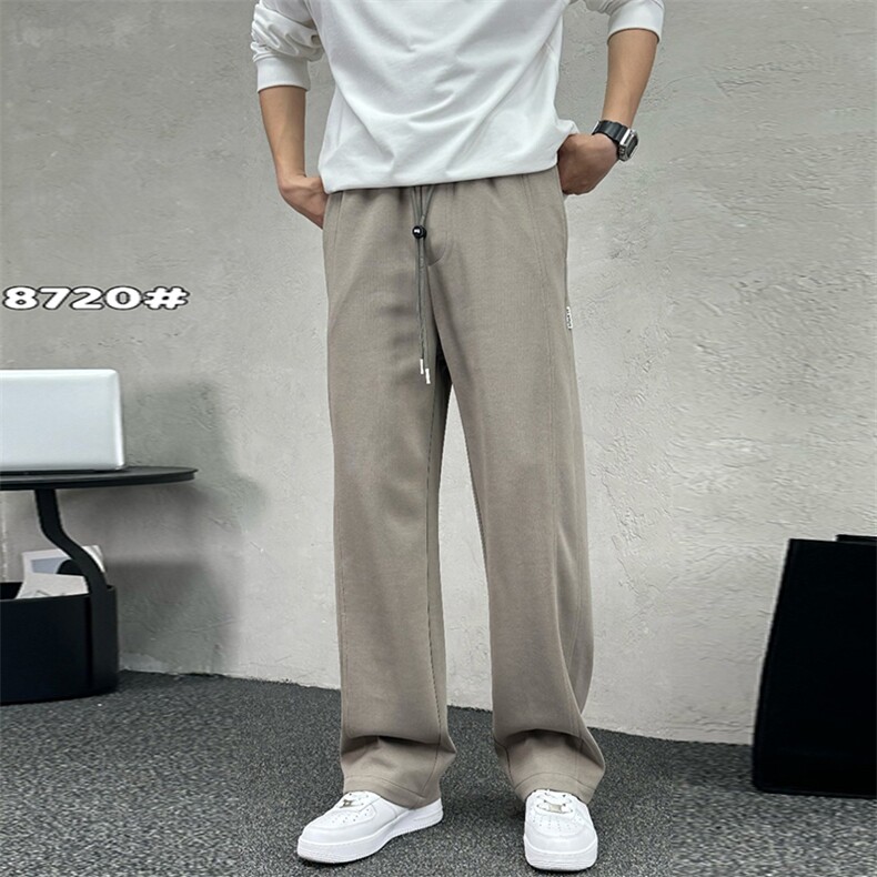 裤子男新款宽松直筒休闲长裤男士运动裤卫裤A329-K8720-P60,男装休闲裤,电商A329