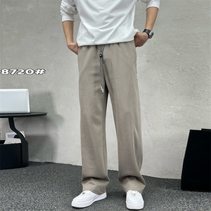 裤子男新款宽松直筒休闲长裤 男士运动裤卫裤 A329-K8720-P60图片