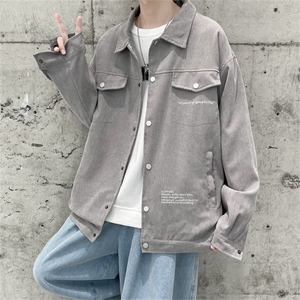 春秋季百搭休闲宽松夹克男士  JK154-P55图片