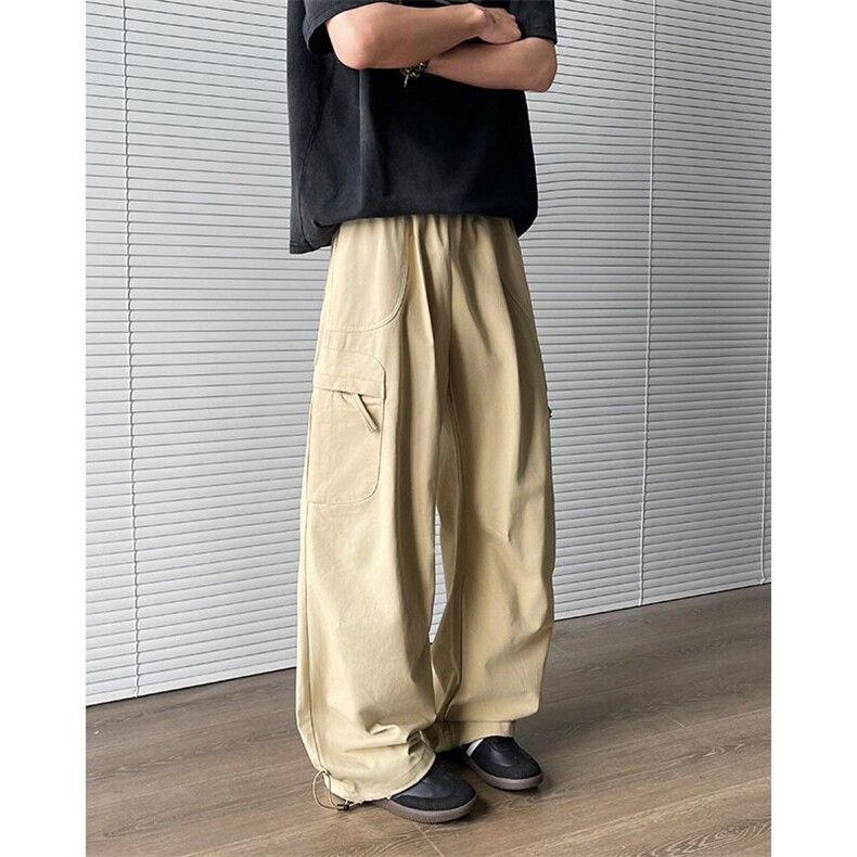 多口袋工装裤男女韩版潮流高街帅气个性2025夏季ins长裤K6281-P46,男装工装外套,星座412-3