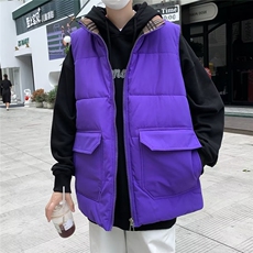 美式工装棉马甲男冬情侣加厚保暖背心马夹外穿坎肩棉衣AL001-P68，男装背心/马甲，星座1109-3