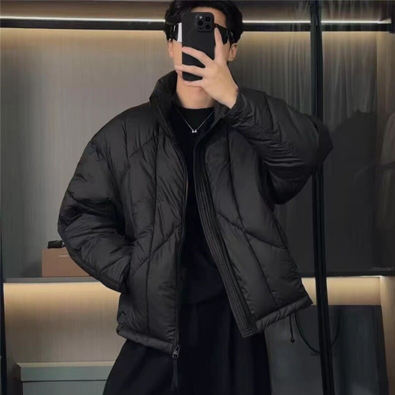 (网图)石墨烯泡芙棉服蓬松免烫保暖面包服男313B-5516泡芙棉-P140,男装棉衣,星座313B