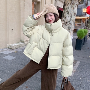 现货~~！面包服女冬季设计感90白鸭绒羽绒服P310 439图片