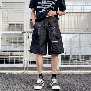 五分裤男女多口袋百搭个性宽松2025夏季ins长裤休闲短裤K6213-P32图片