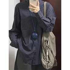 复古格子衬衫ZC0103-特批44，男装衬衫，星座313A(原308A-2)