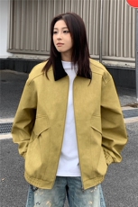 秋冬男士皮衣拼接翻领潮流机车夹克情侣机能外套GS60055，男装皮衣，星座1206（原A206）