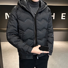 AK87885钱塘2020-3冬季厚款时尚休闲百搭简约中年男士羽绒服P155，男装羽绒服，钱塘207-3