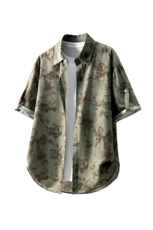 月季花套装TZ77803特P45衬衫DCS77804特P27DK77805特P18套装控88，男装休闲套装，星座227-7