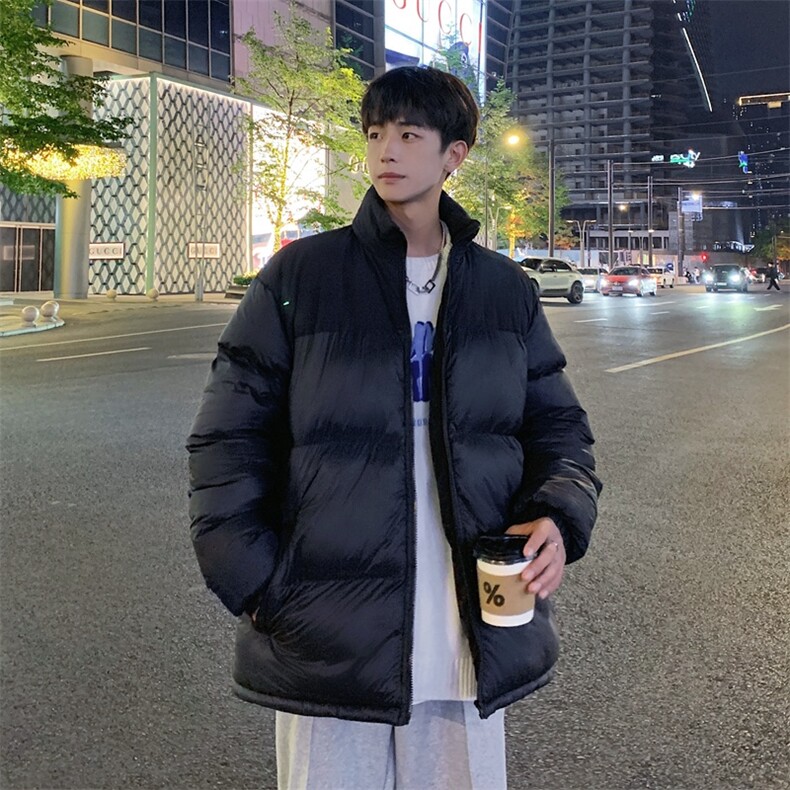 加厚羽绒棉服男宽松百搭潮流保暖冲锋衣外套M0787-P95,男装棉衣,星座308B-2