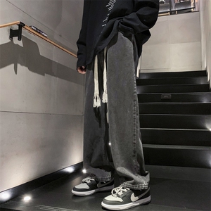 牛仔裤男休闲宽松直筒牛仔裤313A-1-NZ025-P55 控68图片