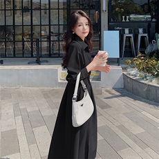 【新品】现货衬衫连衣裙搭配丝巾浙宝276-7702-P125-K188，女装连衣裙，浙宝276（原081）