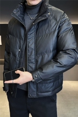 M-3XLB3538815P175黑色PU2025冬羽绒服【标50控活动价268】，男装羽绒服，电商B353