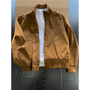cleanfit短款飞行员夹克男春秋美式教练工装棒球服外套L71088-P55图片