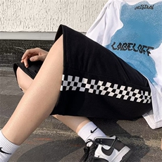 休闲短裤男拼色男韩版潮流帅2026夏季新款ins宽松五分裤K3633-P26，男装牛仔裤，星座412