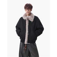 主推冬季新款宽松/座山雕加厚外套潮加厚棉衣XZ102B-1M803-P125，男装棉衣，星座102B-1