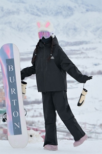 冬季潮防水防风中性衣裤男女同款滑雪服套装M77+K1002J加绒-P245图片