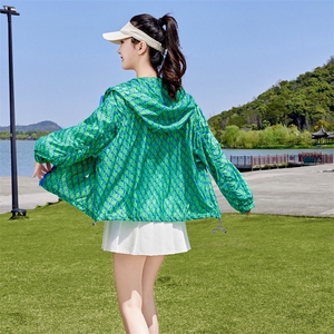天丝轻薄防晒衣女款2024新款夏季外套妈妈薄款透气大码国风防晒服图片