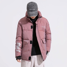 日系新款变色龙棉衣男亮面反光棉袄立领面包服棉服3367-P80控138，男装棉衣，星座207