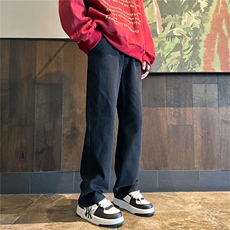 K1220-p30-控59oversizecleanfit黄泥牛仔裤直筒裤老爹裤长裤，男装牛仔裤，星座103A-1