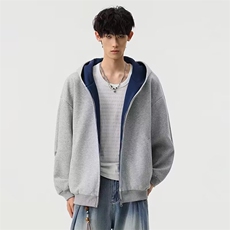 1506-1/WW151/P47连帽开衫卫衣夹克男春秋季美式复古，男装夹克，星座1506-1