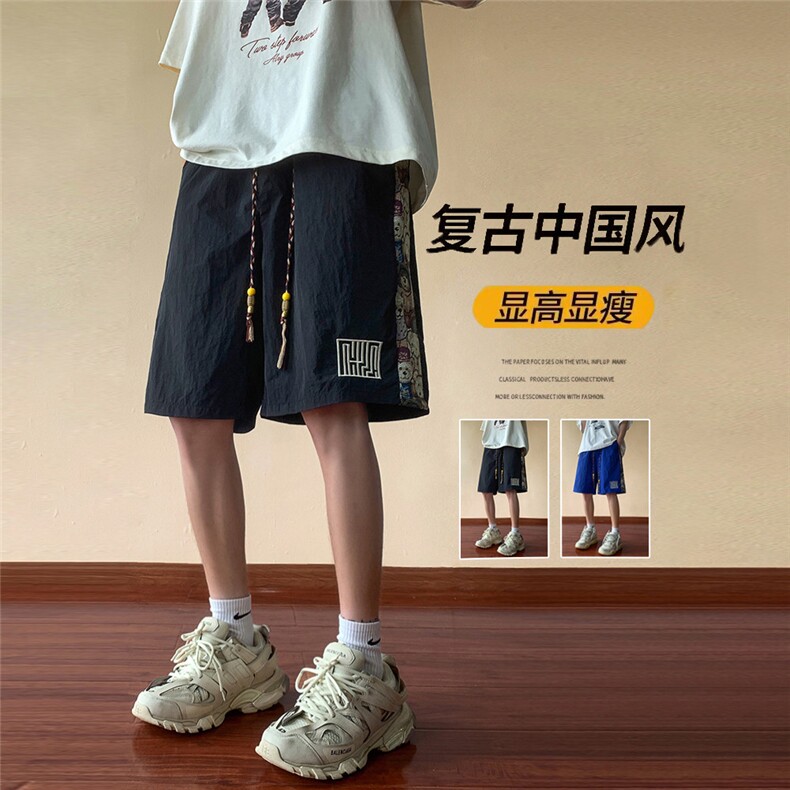 XZ616 夏季新款短裤速干防水小熊短裤 TY902 M-5XL 特P20控39图片