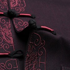 MJ7806秋季男士两件套长袖休闲套装中老年爸爸复古唐装风P180，男装民族服装，电商B360