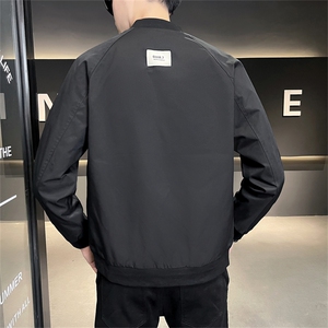 2026新款春秋季夹克外套男士棒球领衣服潮流新品男装上衣2215-P70图片