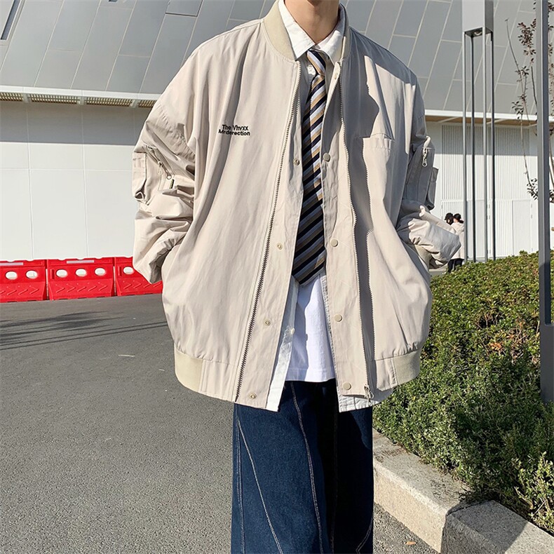 拉链潮流夹克外穿潮男青春流行文艺春季棒球领JY89P60，男装夹克，星座1116-2