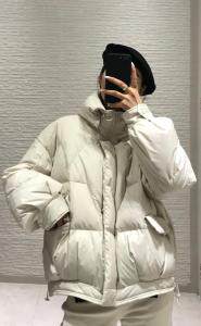 羽绒服派克服皮毛一体，女装羽绒服，米索·美素