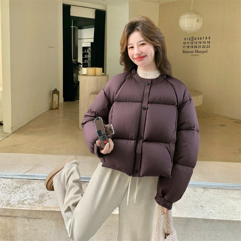 现货新款2B114-2157-P345-K509新标90白鸭绒,女装羽绒服,2B114