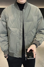 轻薄短款男冬季2025新款羽绒服棒球领外套上衣A313-Y5113-P165，男装羽绒服，电商A313