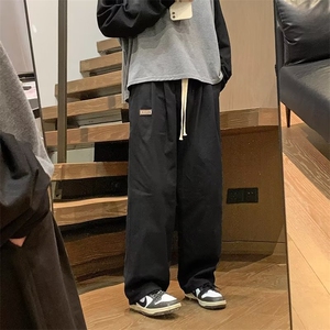日系cityboy工装裤子男生春秋宽松阔腿裤潮牌欧美高街vibe休闲裤图片