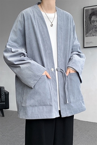 现货 KS10075-特P40 控78 夏季衬衫男复古新中式大码外套图片