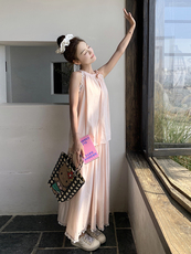 2024新款蝴蝶结背心套装裙【现货】082-3638P135K208，女装套装/套裙，浙宝192（原082）
