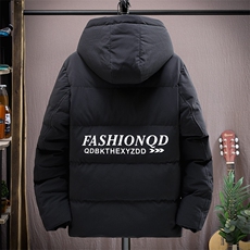 男式冬季青少年连帽短款棉衣男时尚百搭棉服外套MY719-P78，男装棉衣，星座310B-3