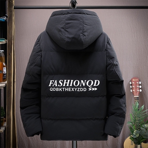 男式冬季青少年连帽短款棉衣男时尚百搭棉服外套MY719-P78图片