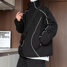 MY118J/P85棉衣男冬季加棉加厚宽松大码百搭潮保暖棉袄外套棉服，男装棉衣，电商基地A050