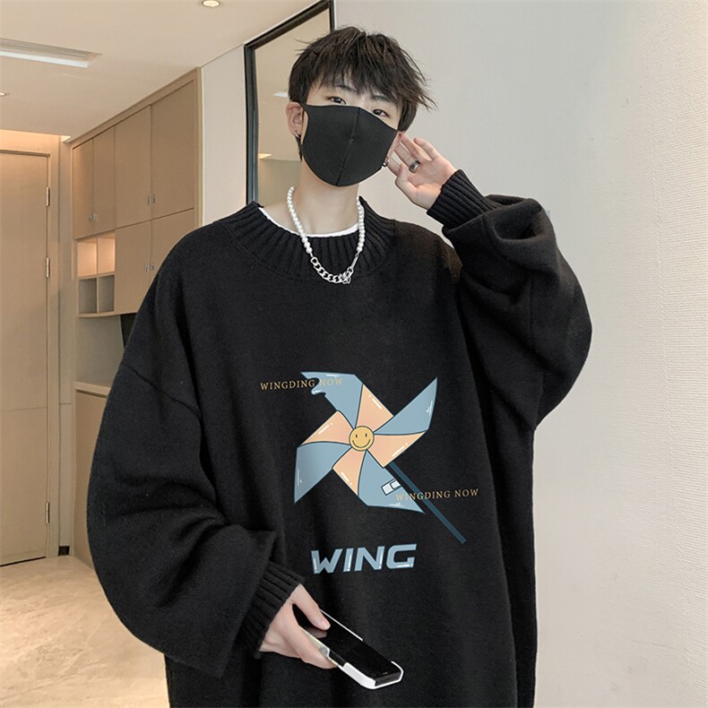 半高领毛衣男士大码针织衫男毛线衣男M18112-P45加绒款-P65,男装针织衫/毛衣,电商A040