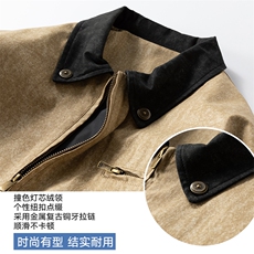 2025秋季新款硬汉风户外夹克男撞色翻领外套DSA157B-J2507-特P85，男装夹克，电商A157B