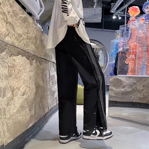 男春季排扣休闲裤D317P32图片