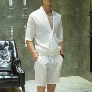 夏季休闲运动套装夜场服务生工作服两件套钱塘6005-366-特图片