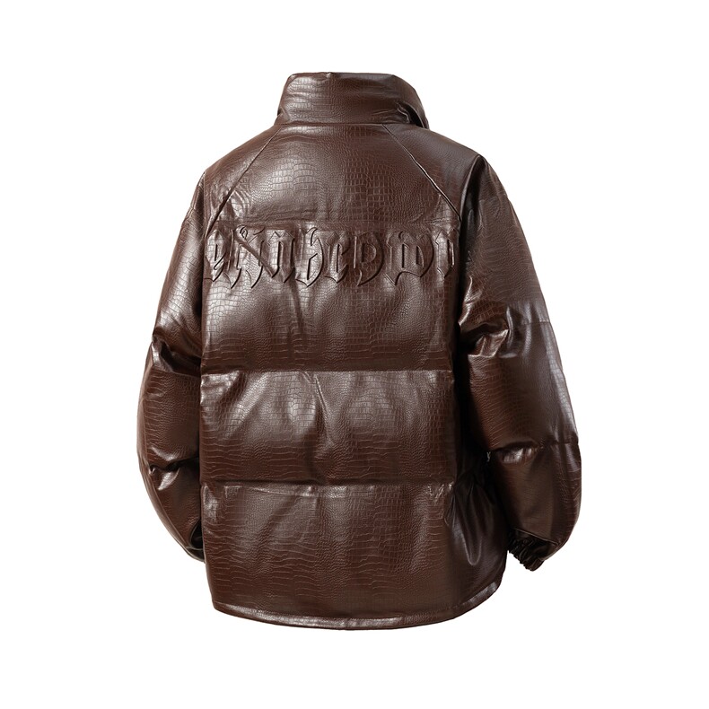 鳄鱼纹钢印字母大码M-5XL棉衣男MY77093P120控168抖音控198，男装棉衣，星座227-7