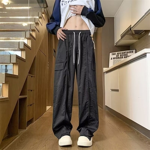 工装休闲裤男士韩版潮流高街帅百搭大口袋2024秋冬长裤K5799-P47图片