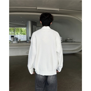 复古百搭松弛感开衫道袍毛衣秋冬季老钱慵懒风针织衫外套MY9541图片