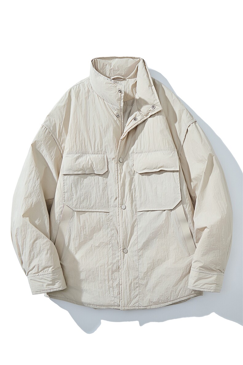 2025新款男士短款立领羽绒服外套D213-55015-P260,男装羽绒服,电商D213