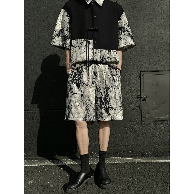 1新中式套装TZ77797特P51衬衫CS77798特P33DK77055特P18套装控108，男装衬衫，星座226-2