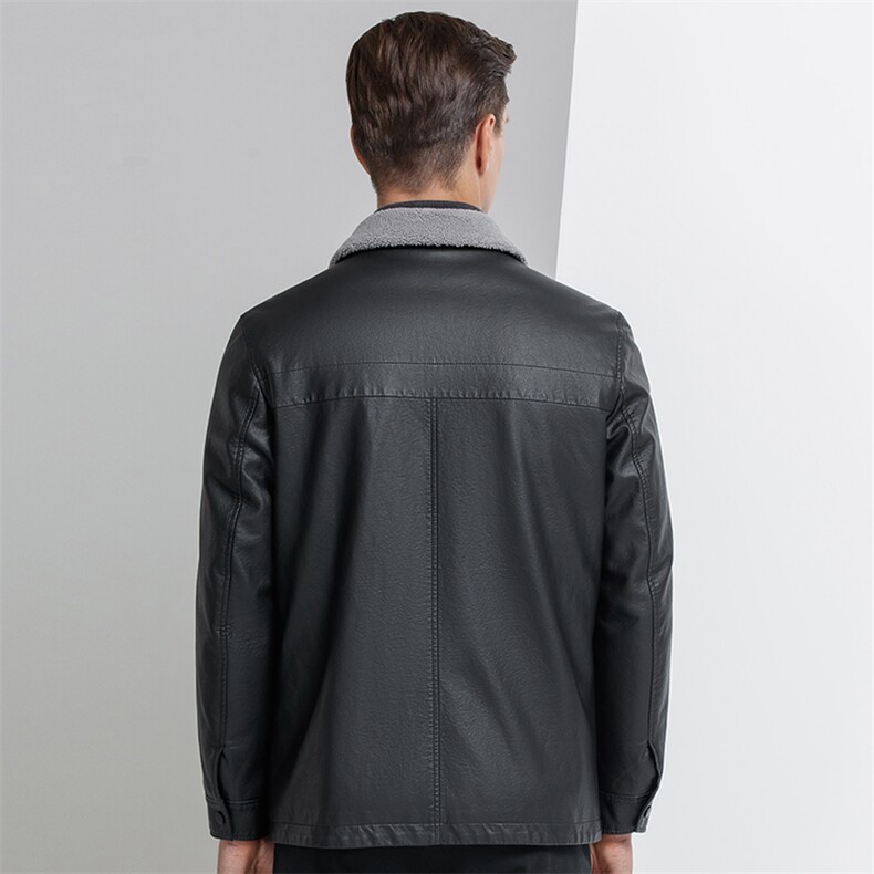 2023冬季新款90白鸭绒男纯色翻领休闲羽绒服中年男装YN2136-P285,男装羽绒服,电商B212（原钱塘6029）