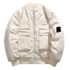 新款冬季棉衣潮牌工装羽绒棉服情侣加厚棉袄外套A436-5973-P125，男装棉衣，电商A436