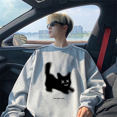360克重磅图拉链华棉圆领卫衣【有货】C403A-YL25114LL-P45，男装卫衣，电商C403A