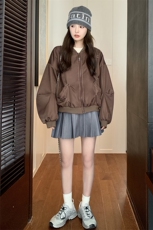 2023年秋季新款个性里内纯色短外套B190-82393-P125-K178，女装短外套，一九零